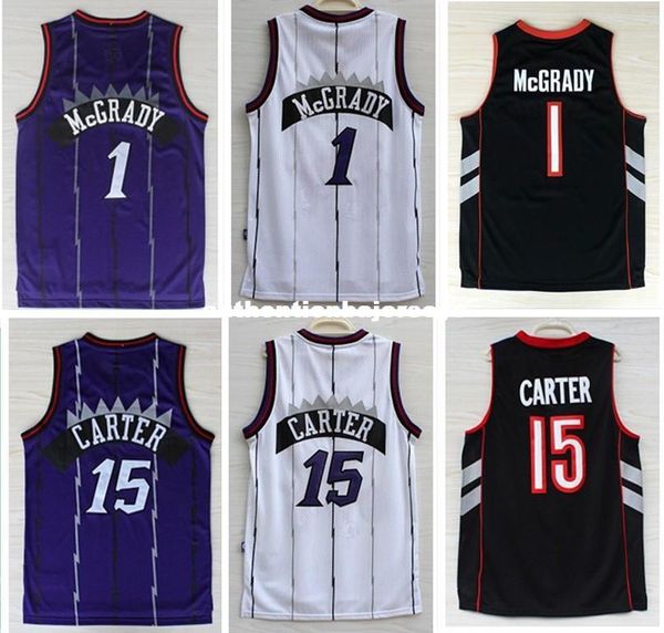 men's #15 vc jersey #1 mcgrady ld retro basketball jersey stitched logo ncaa college, Black;blue
men's #15 vc jersey #1 mcgrady ld retro basketball jersey stitched logo ncaa college, Black;blue