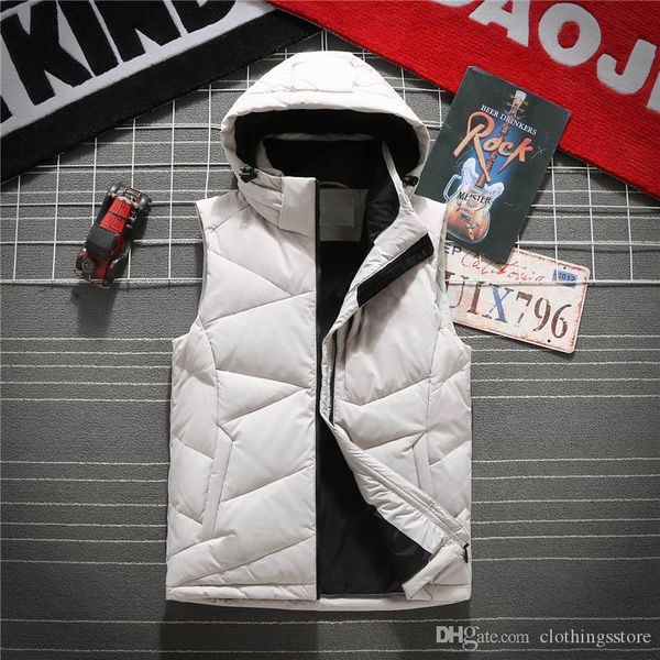 face north down vest fashion casual down jacket outdoor wild hooded jacket classic trend jacket, Black;white
face north down vest fashion casual down jacket outdoor wild hooded jacket classic trend jacket, Black;white