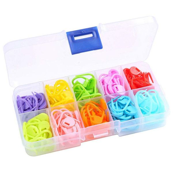 140 pieces assorted color crochet locking stitch markers knitting stitch counter needle clip with storage case,10 colors, Black
140 pieces assorted color crochet locking stitch markers knitting stitch counter needle clip with storage case,10 colors, Black