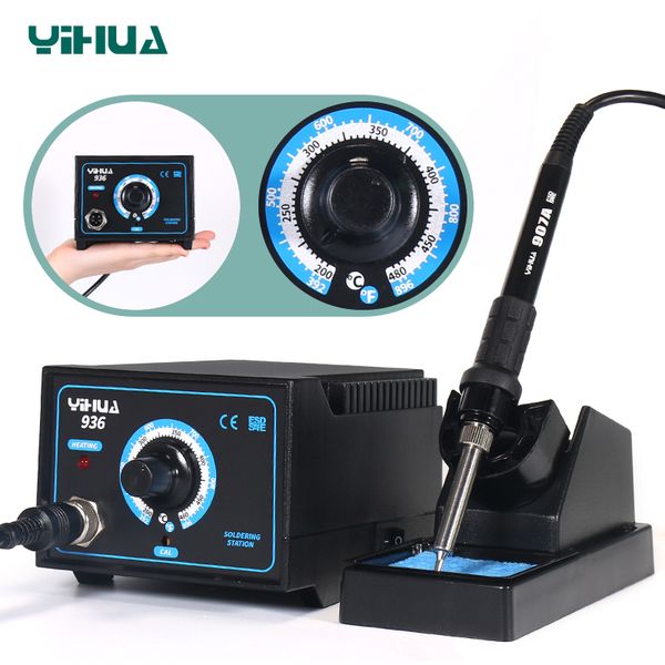 yihua 936 45w soldering iron soldering station adjustable constant temperature electric iron station repair tools
yihua 936 45w soldering iron soldering station adjustable constant temperature electric iron station repair tools