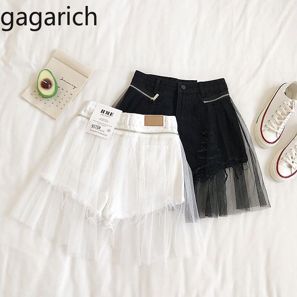 women's shorts gagarich fashion women holes jeans 2021 summer wear korean-style irregular high-waisted mock two-piece, White;black
women's shorts gagarich fashion women holes jeans 2021 summer wear korean-style irregular high-waisted mock two-piece, White;black