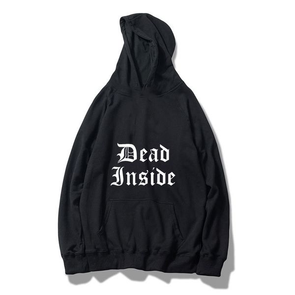 2019 new hip hop dead inside homme hoodies men women sweatshirt hoodie with hat autumn winter streetwear hoody pablo, Black
2019 new hip hop dead inside homme hoodies men women sweatshirt hoodie with hat autumn winter streetwear hoody pablo, Black