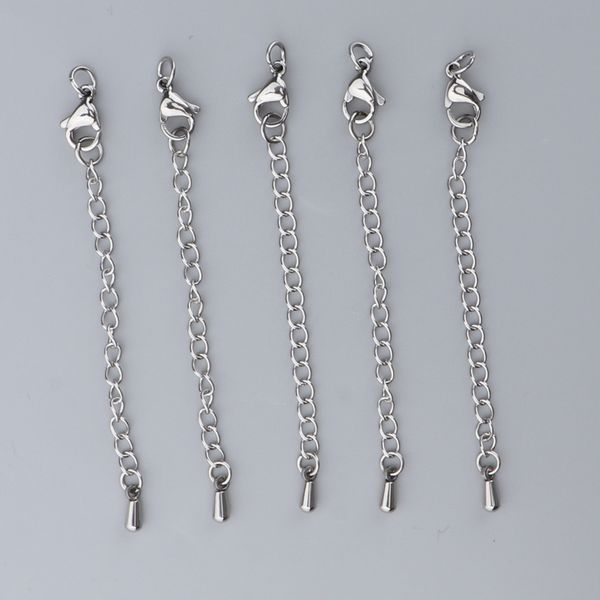 5pcs chain extenders for necklace bracelet jewelry making supplies
5pcs chain extenders for necklace bracelet jewelry making supplies