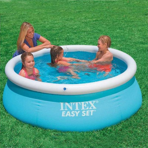 183cm family inflatable pool above ground swimming pool kid children blue garden outdoor play cover piscine gonflable
183cm family inflatable pool above ground swimming pool kid children blue garden outdoor play cover piscine gonflable