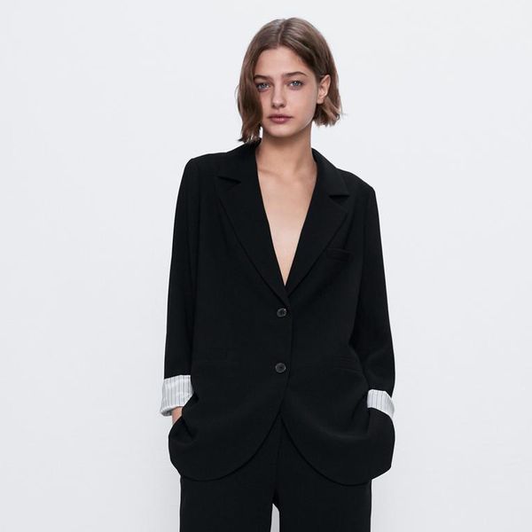 elina solid single breasted blazers women fashion casual notched jackets women elegant long sleeve suits female ladies cb, White;black
elina solid single breasted blazers women fashion casual notched jackets women elegant long sleeve suits female ladies cb, White;black