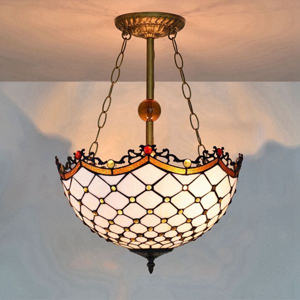 16 inch mediterranean minimalist white retro tiffany stained glass pendant lamp european living dining room restaurant bar art light fixture
16 inch mediterranean minimalist white retro tiffany stained glass pendant lamp european living dining room restaurant bar art light fixture