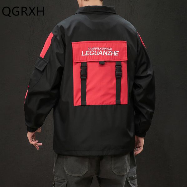 japanese streetwear jacket men multi-pocket korean style clothes 2019 fashion harajuku windbreaker streetwear jackets and coats, Black;brown
japanese streetwear jacket men multi-pocket korean style clothes 2019 fashion harajuku windbreaker streetwear jackets and coats, Black;brown