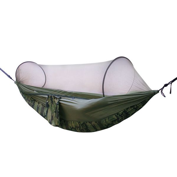 outdoor automatic rod mosquito net hammock double parachute cloth hammock with mosquito net
outdoor automatic rod mosquito net hammock double parachute cloth hammock with mosquito net