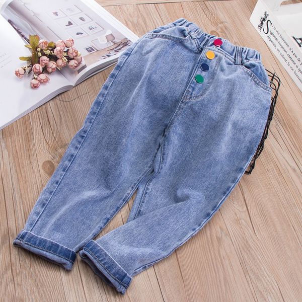 kids spring summer stonewashed jeans wholesale kids casual clothing cowboy boy cropped trousers toddler girl button denim pants, Blue
kids spring summer stonewashed jeans wholesale kids casual clothing cowboy boy cropped trousers toddler girl button denim pants, Blue