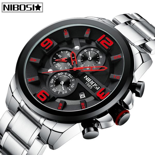 fashion relogio masculino nibosi mens watches brand luxury sport quartz watch men full steel waterproof business men watch, Slivery;brown
fashion relogio masculino nibosi mens watches brand luxury sport quartz watch men full steel waterproof business men watch, Slivery;brown