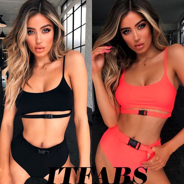 new swimwear women padded bra bikini set strap sleeveless swimsuit bandage ladies push up bikini beachwear triangle solid, White;black
new swimwear women padded bra bikini set strap sleeveless swimsuit bandage ladies push up bikini beachwear triangle solid, White;black