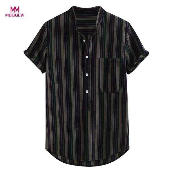 summer men shirt oversize pocket short sleeve turn-down collar multi color stripe lump chest round hem shirt chemise homme #f, White;black
summer men shirt oversize pocket short sleeve turn-down collar multi color stripe lump chest round hem shirt chemise homme #f, White;black