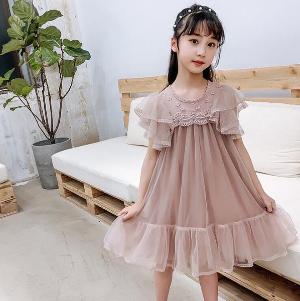 new arrival summer girl princess dress 2020 children's mesh lace dress size 110-160cm kids clothing t200417, Red;yellow
new arrival summer girl princess dress 2020 children's mesh lace dress size 110-160cm kids clothing t200417, Red;yellow