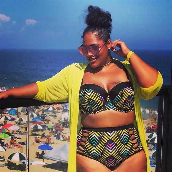 women's swimwear plus size bikini high waisted stripe bikinis push up female tankini swimsuits xxxl swimming bathing suits beach, White;black
women's swimwear plus size bikini high waisted stripe bikinis push up female tankini swimsuits xxxl swimming bathing suits beach, White;black