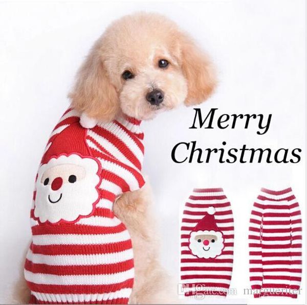 pet dog chritmas clothes sweater red stripe santa claus xmas dog puppy sweater xxs to xl
pet dog chritmas clothes sweater red stripe santa claus xmas dog puppy sweater xxs to xl