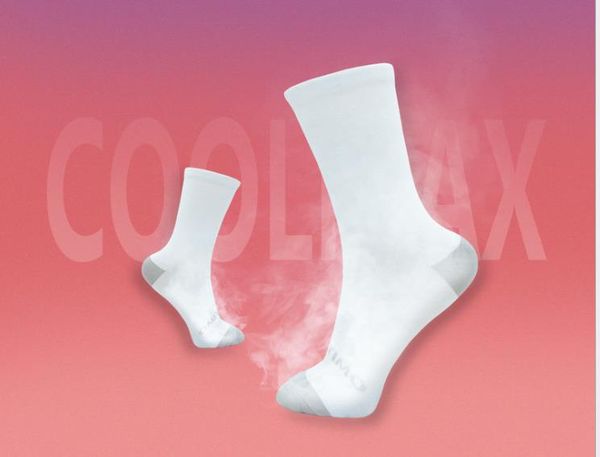 moisture wicking tube men's sports socks, Black