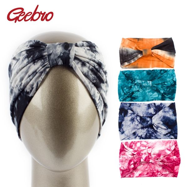 geebro women tie dye printing twist stretch cotton headbands elastic hair bands for girls hair band accessories headwear bandage
geebro women tie dye printing twist stretch cotton headbands elastic hair bands for girls hair band accessories headwear bandage