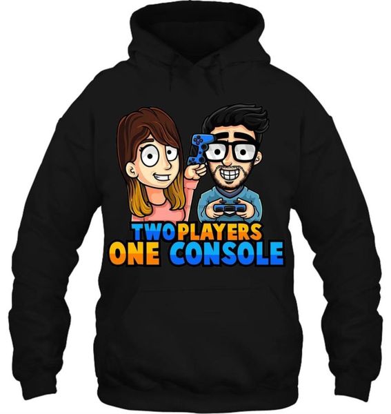 men hoodie dei two players one console stef e phere italian youtuber gaming women streetwear, Black
men hoodie dei two players one console stef e phere italian youtuber gaming women streetwear, Black