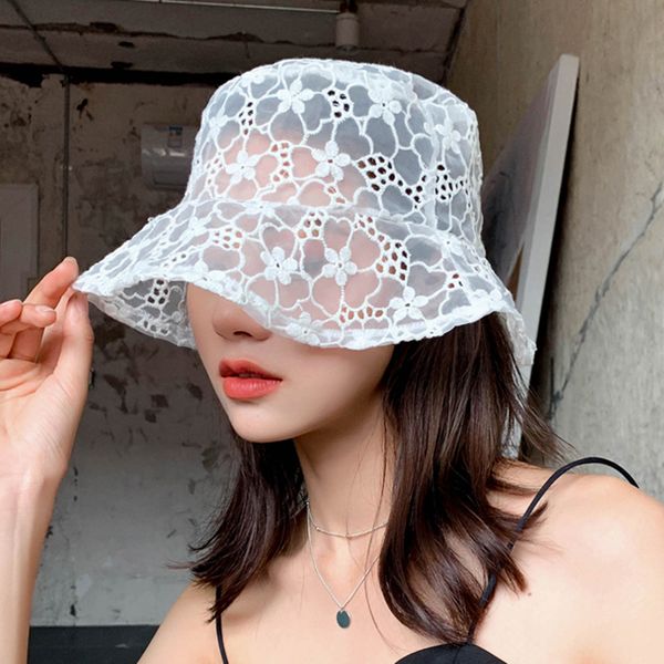 vintage elegant lace bucket hat women summer beach sun hats fashion korean hat breathable fisherman, Blue;gray
vintage elegant lace bucket hat women summer beach sun hats fashion korean hat breathable fisherman, Blue;gray