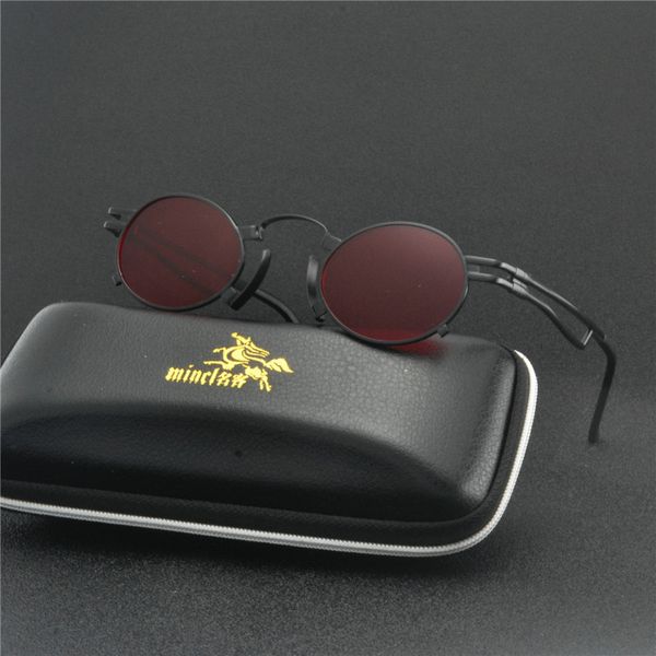 mincl 2019 new round sunglasses women retro punk sun glasses for men metal frame punk goggle nx, White;black
mincl 2019 new round sunglasses women retro punk sun glasses for men metal frame punk goggle nx, White;black
