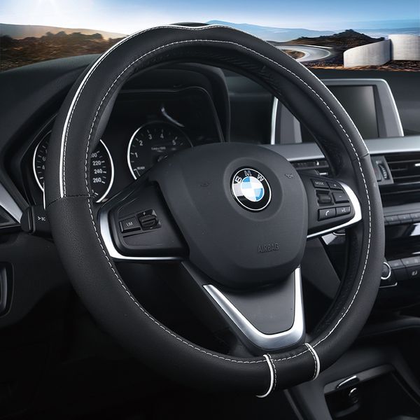 2018 new pu leather car steering wheel cover universal 38cm sport design steering wheel covers case fit for most cars styling
2018 new pu leather car steering wheel cover universal 38cm sport design steering wheel covers case fit for most cars styling