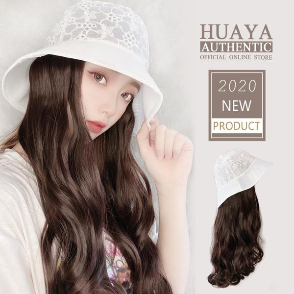 huaya new product lace hat wig heat resistant fiber synthetic long wavy curly false hair for women's daily wear or party wig, Black
huaya new product lace hat wig heat resistant fiber synthetic long wavy curly false hair for women's daily wear or party wig, Black