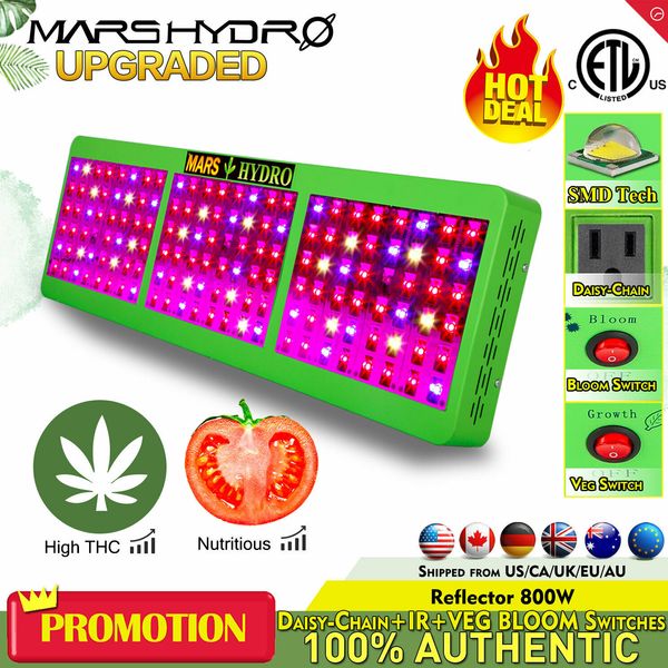 MarsHydro Reflector 720W Indoor LED Grow Lamp IR Full Spectrum light Veg Bloom US/Canada/DE/UK/AU Stock on sale+True Watt 317W
MarsHydro Reflector 720W Indoor LED Grow Lamp IR Full Spectrum light Veg Bloom US/Canada/DE/UK/AU Stock on sale+True Watt 317W