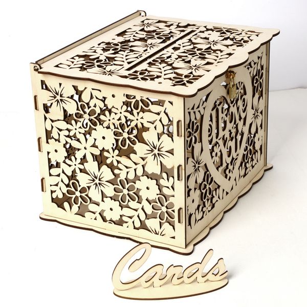 wooden wedding card post box with lock collection gift card boxes for vintage weddings receptions birthdays baby showers decor
wooden wedding card post box with lock collection gift card boxes for vintage weddings receptions birthdays baby showers decor