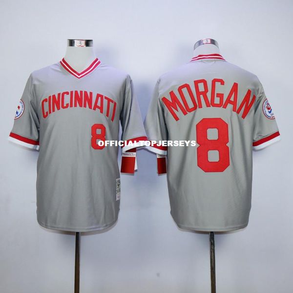 2019 mens #8 joe morgan 100% stitched flexbase retro jerseys color red white gray camo, Black;blue
2019 mens #8 joe morgan 100% stitched flexbase retro jerseys color red white gray camo, Black;blue