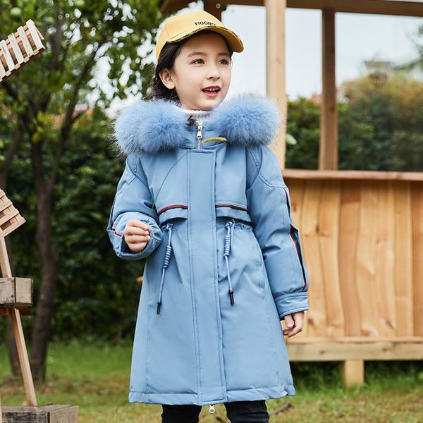 winter warm hooded children down jacket girls children real raccoon fur collar parkas jacket outerwear, Blue;gray
winter warm hooded children down jacket girls children real raccoon fur collar parkas jacket outerwear, Blue;gray