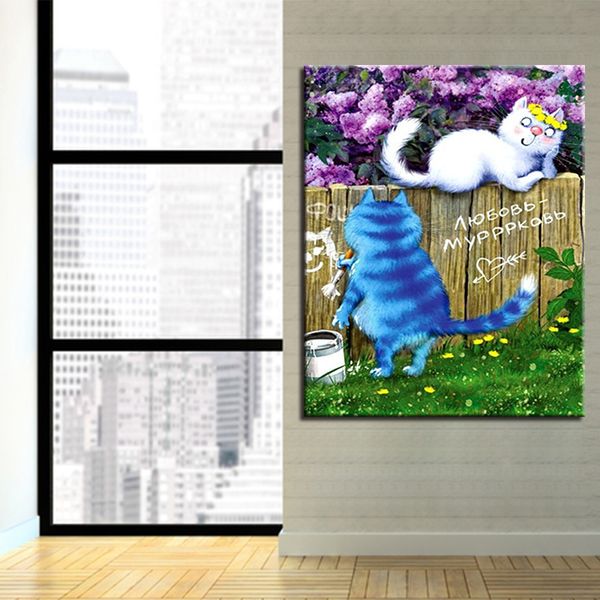 blue and white cat diy painting by numbers kits calligraphy painting acrylic paint by number for home decoration a work of art
blue and white cat diy painting by numbers kits calligraphy painting acrylic paint by number for home decoration a work of art