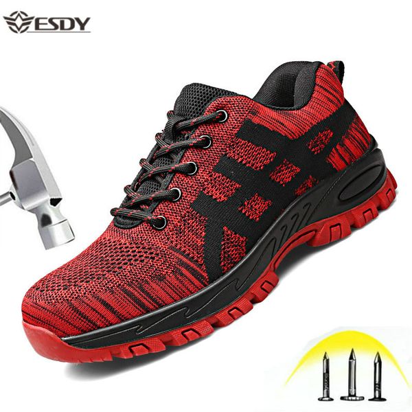 big size 47 breathable work boots men safety shoes construction anti-smashing anti-puncture steel toe cap men's protective boots, Black
big size 47 breathable work boots men safety shoes construction anti-smashing anti-puncture steel toe cap men's protective boots, Black