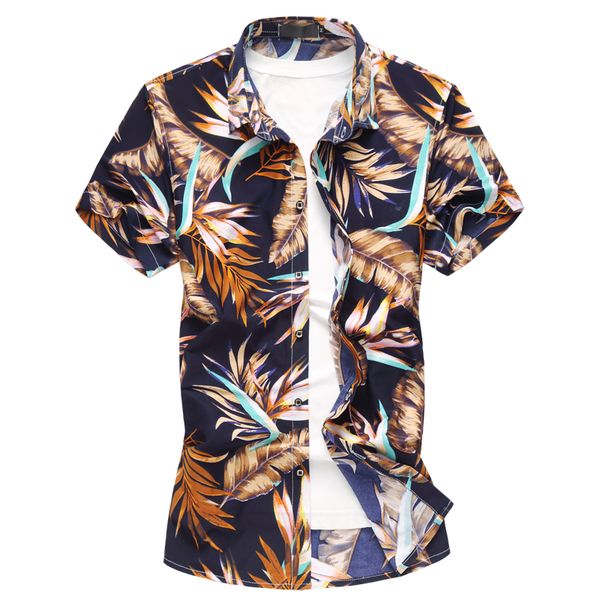large size brand men's clothing shirts fashion short sleeve streetwear classic flower color slim fit casual summer, White;black
large size brand men's clothing shirts fashion short sleeve streetwear classic flower color slim fit casual summer, White;black