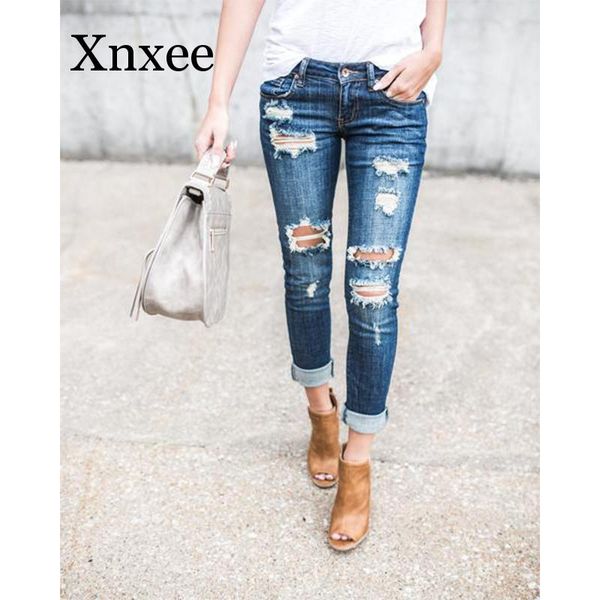 vintage pencil mom jeans boyfriend ripped jeans for women denim skinny woman high waist loose plus size female pants, Blue
vintage pencil mom jeans boyfriend ripped jeans for women denim skinny woman high waist loose plus size female pants, Blue