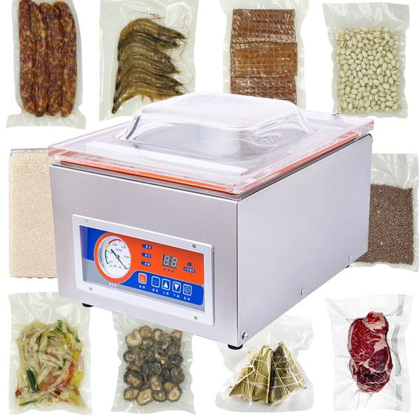 

qihang_top новая вакуумная упаковочная машина электрическая рыба рис коммерческий вакуумный упаковщик промышленный вакуумной упаковки цена м