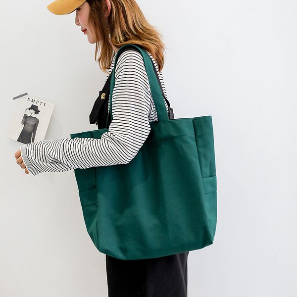 environmental literary shopping bag tote bag canvas korean women's large capacity handbag women's shoulder
environmental literary shopping bag tote bag canvas korean women's large capacity handbag women's shoulder
