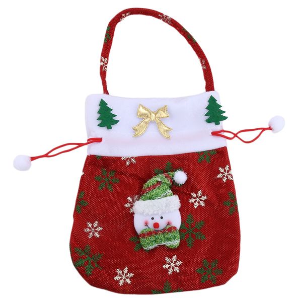 santa claus snowman snowflake christmas gift holder bag with drawstring, christmas tree decoration ornament supplies.
santa claus snowman snowflake christmas gift holder bag with drawstring, christmas tree decoration ornament supplies.