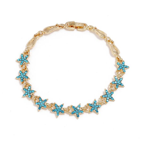trendy chain bracelet silver gold color star rhinestone charm bracelet for women link chain crystal bangle jewelry gift, Golden;silver
trendy chain bracelet silver gold color star rhinestone charm bracelet for women link chain crystal bangle jewelry gift, Golden;silver