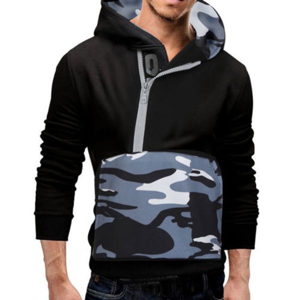 us new men's outwear winter hoodie warm coat camouflage jacket sweatshirt new arrival autumn, Black
us new men's outwear winter hoodie warm coat camouflage jacket sweatshirt new arrival autumn, Black