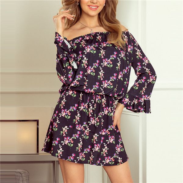 summer strapless flared sleeve lace floral short dress women slash neck dresses designers casual dresses, Black;gray
summer strapless flared sleeve lace floral short dress women slash neck dresses designers casual dresses, Black;gray