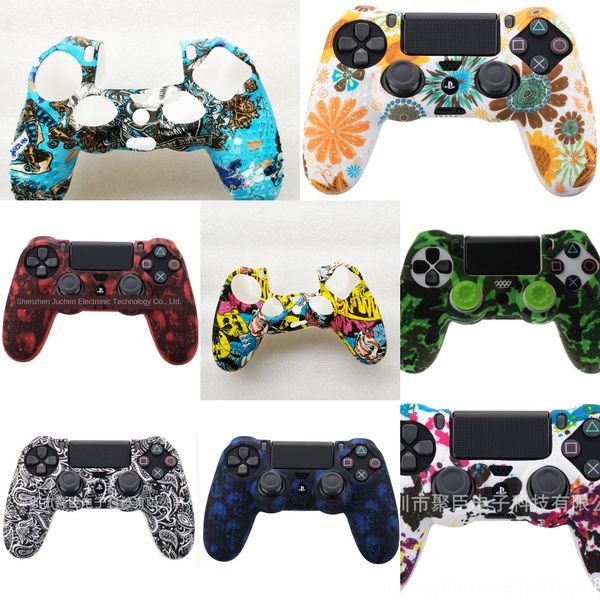 d2gog 8 colors anti-slip silicone cover skin case for dualshock playstation ps4 4 sony pro slim controller accessories & stick grip 
d2gog 8 colors anti-slip silicone cover skin case for dualshock playstation ps4 4 sony pro slim controller accessories & stick grip