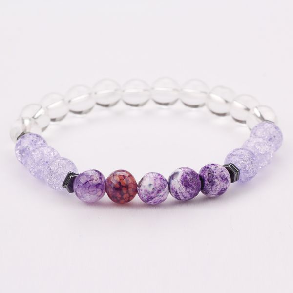 usa fashion jewelry womens light purple stone 8mm natural beads strands bracelet for sale 5pcs/set, Black
usa fashion jewelry womens light purple stone 8mm natural beads strands bracelet for sale 5pcs/set, Black