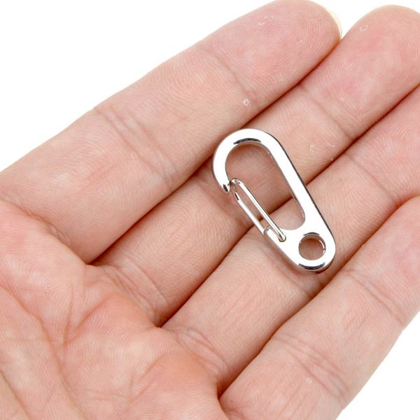 26mm alloy mini carabiner snap hook multifunction simple keychain portable hanging buckle tool
26mm alloy mini carabiner snap hook multifunction simple keychain portable hanging buckle tool