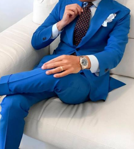 royal blue mens suits 2 piece peaked lapel polyester terno masculino wedding groom prom suit custom made, White;black
royal blue mens suits 2 piece peaked lapel polyester terno masculino wedding groom prom suit custom made, White;black