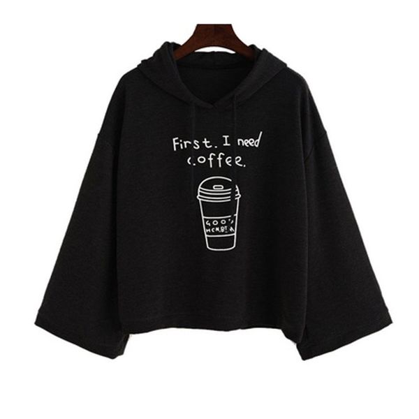 fashion new autumn women hoodies letter printed long sleeve casual style loose sweatshirt hooded pullovers 3 colors, Black
fashion new autumn women hoodies letter printed long sleeve casual style loose sweatshirt hooded pullovers 3 colors, Black