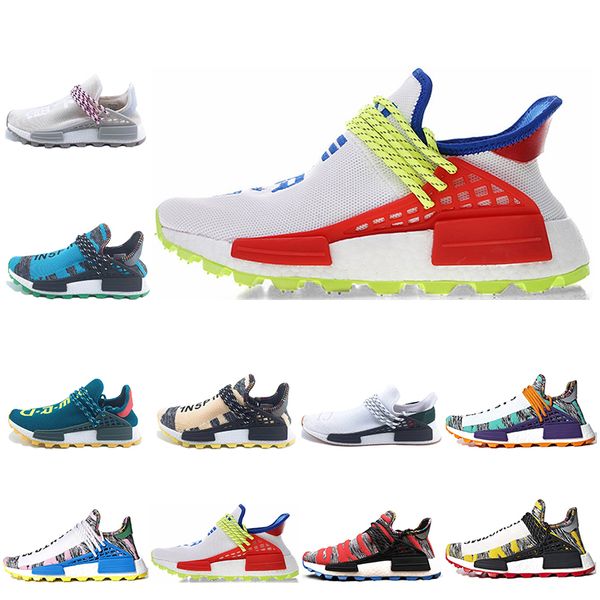 classic human race hu trail pharrell williams x nerd men running shoes black white solar pack mens trainers women sports sneaker size 36-47
classic human race hu trail pharrell williams x nerd men running shoes black white solar pack mens trainers women sports sneaker size 36-47