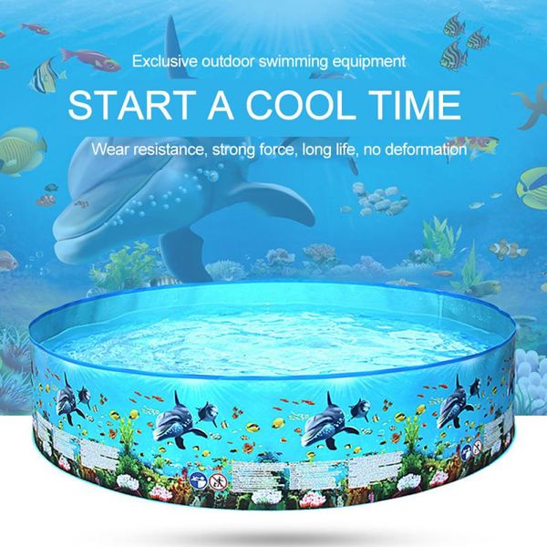 152*25cm children swimming pool pvc inflatable bath tub round fish print summer home round water pool kid baby child water play
152*25cm children swimming pool pvc inflatable bath tub round fish print summer home round water pool kid baby child water play