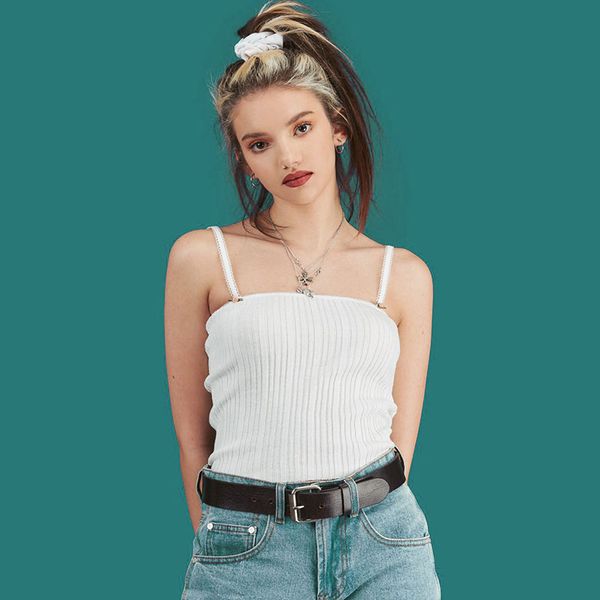 2019 women ladies summer sleeveless vest crop white solid flower camisole stretch strappy tanks camis
2019 women ladies summer sleeveless vest crop white solid flower camisole stretch strappy tanks camis