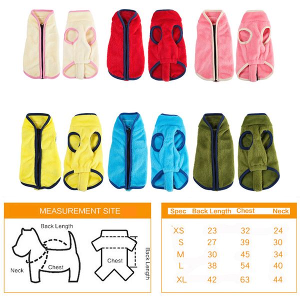 xs-xl winter dog clothe high collar dogs costume zipper dog vest jackets soft warm pet clothes coat puppy apparel pet clothing dbc vt1207
xs-xl winter dog clothe high collar dogs costume zipper dog vest jackets soft warm pet clothes coat puppy apparel pet clothing dbc vt1207