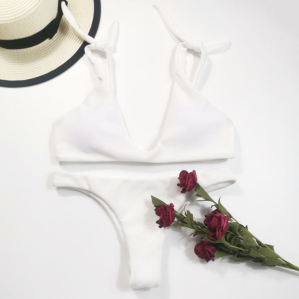 white brazilian bikini ladies low waist swimwear women swimsuit female small breast solid biquini swim bathing suit y200319, White;black
white brazilian bikini ladies low waist swimwear women swimsuit female small breast solid biquini swim bathing suit y200319, White;black